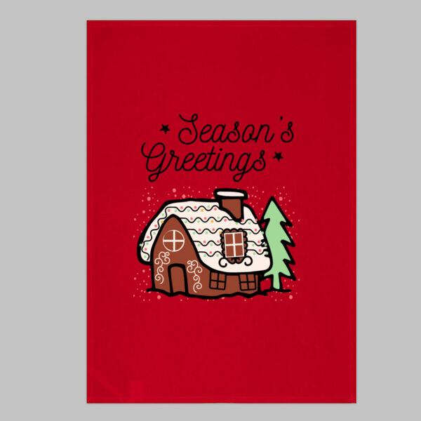 Season's Greetings Tea-Towel  Thumbnail