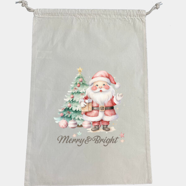 Merry & Bright  Santa Sack  Thumbnail