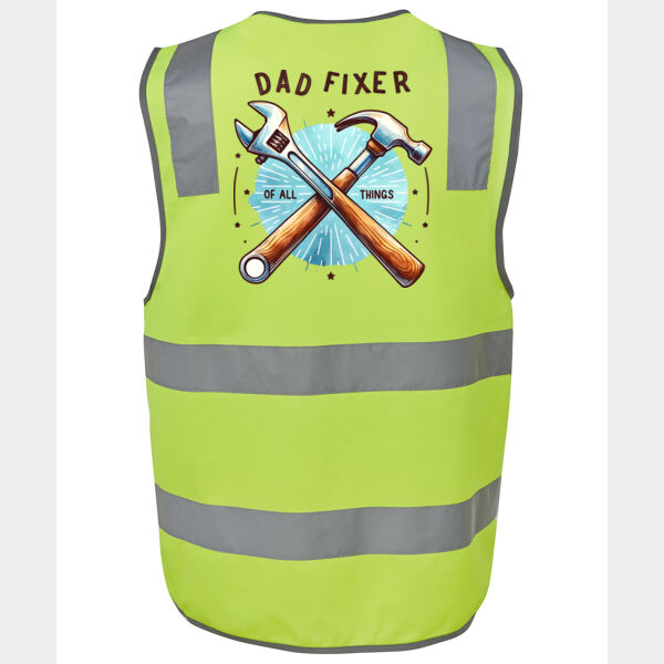 Dad Fixer Hi Vis Vest Thumbnail