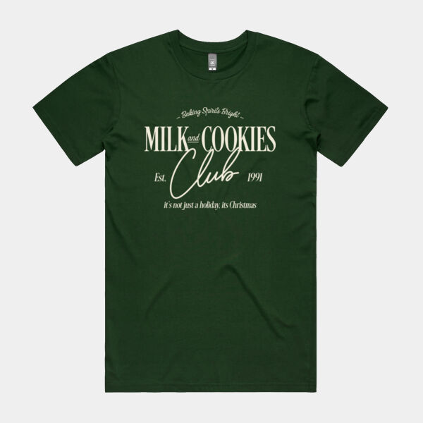 Baking Spirits Bright Milk & Cookies T-Shirt Thumbnail