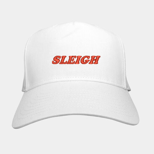 Sleigh Red Embroidery - 5 Panel Cap  Thumbnail