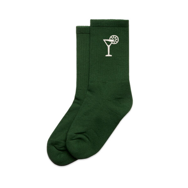 Margaritamas Cocktail Crew Socks (2 pair) Thumbnail
