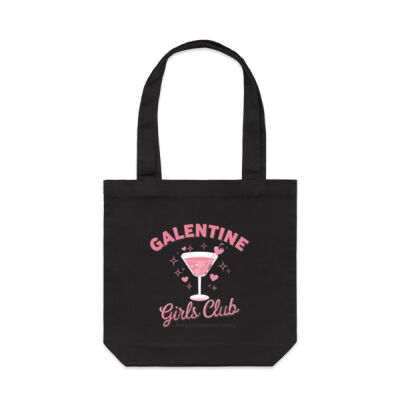 Galentine Girls Club - Carrie Tote Bag Thumbnail