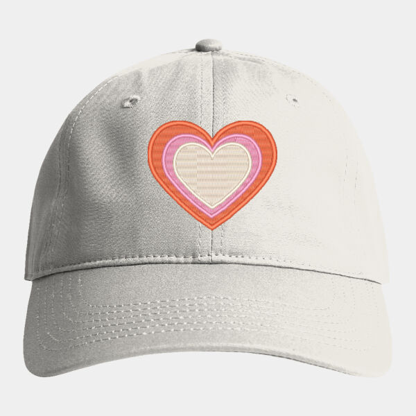 Embroidered Heart - Wo's Access Cap - Wo's Access Cap - Wo's Access Cap Thumbnail