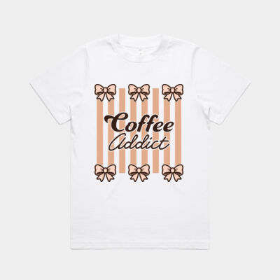 Coffee Addict - Wo's Heavy Tee - Women's Heavy Tee Thumbnail