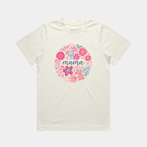 Mama Floral Graphic Tee - Women's Heavy Tee Thumbnail