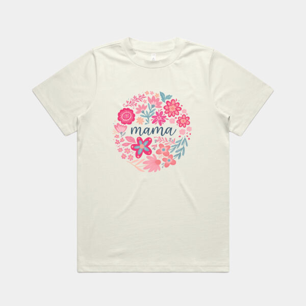 Mama Floral Graphic Tee - Women's Heavy Tee Thumbnail
