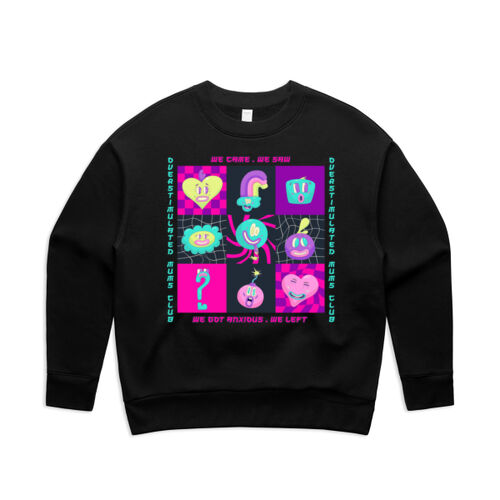 Overstimulated Mums Club Crew - Wo's Relax Crew Thumbnail