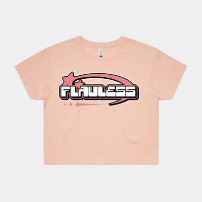 Flawless Y2K Crop Tee - Womens Crop Tee's Thumbnail