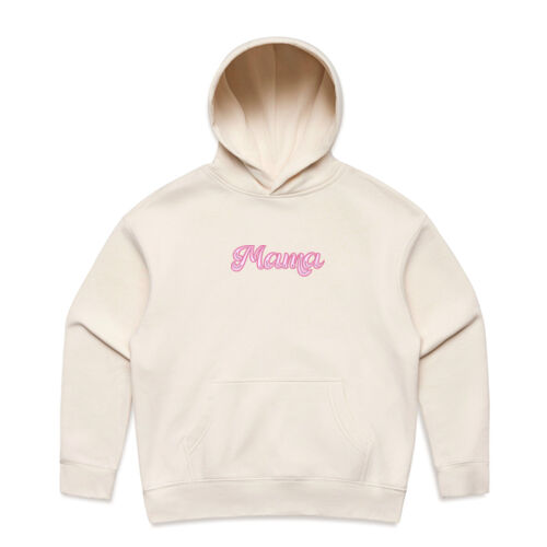 Mama Embroidered Wo's Relax Hood - Wo's Relax Hood Thumbnail