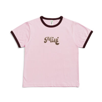 Mini Embroidered Ringers Tee - Kids' Ringer Tee Thumbnail