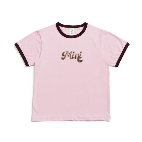 Mini Embroidered Ringers Tee - Kids' Ringer Tee Thumbnail