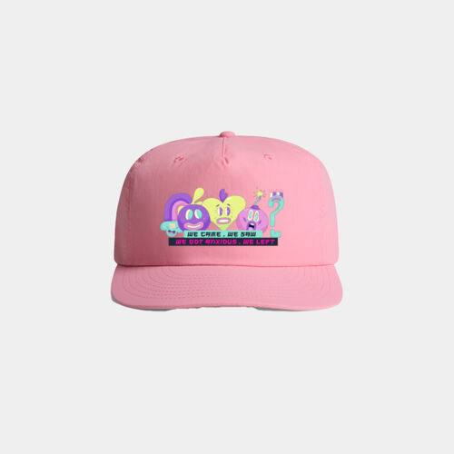 “We Came, We Saw, We Got Anxious” Y2K Graphic - Surf Cap Thumbnail