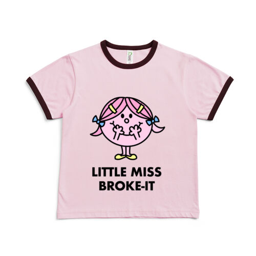 Little Miss Broke It - Kids' Ringer Tee Thumbnail