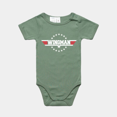 Wingman - Organic Infant Mini-Me One-Piece Thumbnail