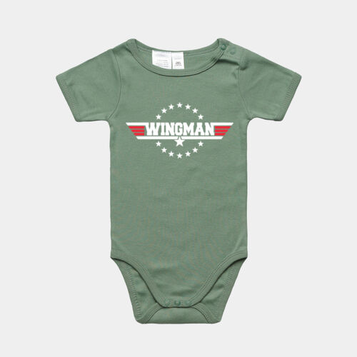 Wingman - Organic Infant Mini-Me One-Piece Thumbnail