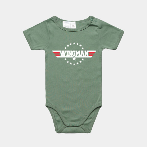 Wingman - Organic Infant Mini-Me One-Piece Thumbnail