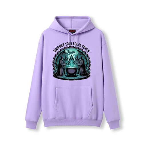 Support Your Local Coven - Mens Kangaroo Pocket Hoodies Thumbnail