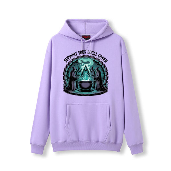 Support Your Local Coven - Mens Kangaroo Pocket Hoodies Thumbnail