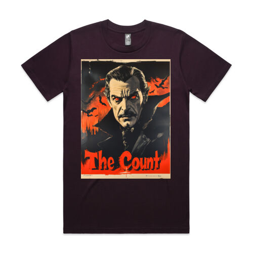 The Count Vintage Halloween Poster - Classic Tee Thumbnail
