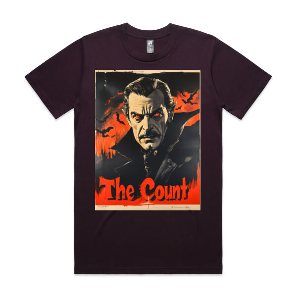 The Count Vintage Halloween Poster - Classic Tee Thumbnail