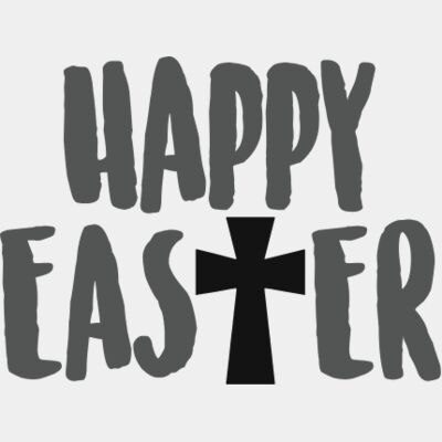 Happy Easter with Cross Thumbnail