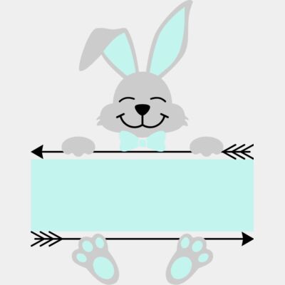 Add Custom Name Easter Bunny  Thumbnail