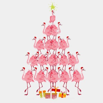 Flamingo xmas Thumbnail