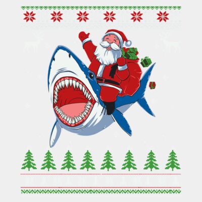 Santa Rides a Shark Thumbnail