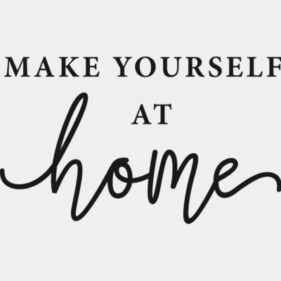 Make yourself at home Thumbnail