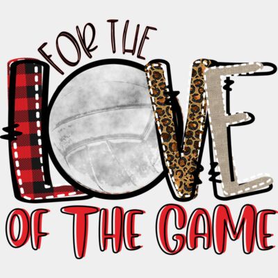 For the love Of Volleyball Thumbnail