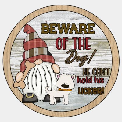 BEWARE OF THE DOG GNOME  Thumbnail