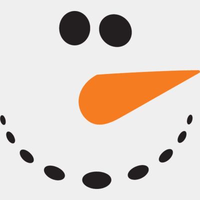 Snow man face Thumbnail