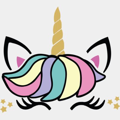 rainbow unicorn face 2 Thumbnail