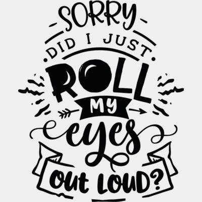 Sorry did I just roll my eyes Thumbnail