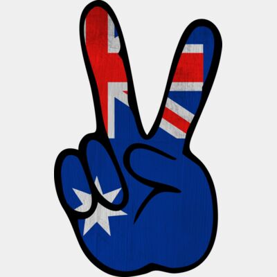 Aussie Peace Sign Thumbnail
