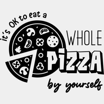 It's ok to eat a whole pizza Thumbnail