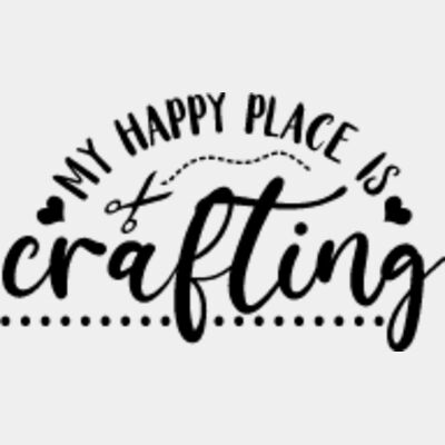 My happy place is crafting Thumbnail