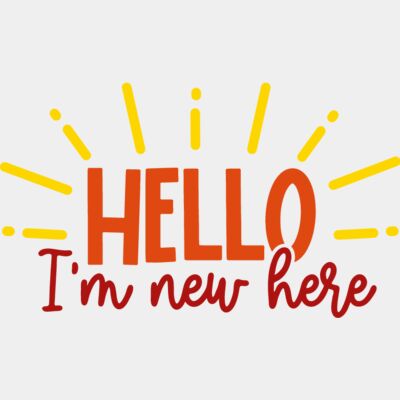 Hello I'm new here Thumbnail