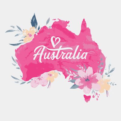 Australia (Floral) Thumbnail
