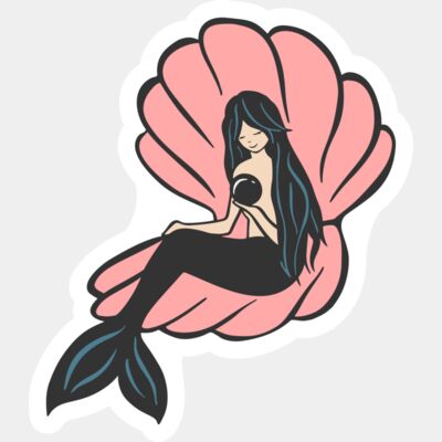 Mermaid in Shell Thumbnail