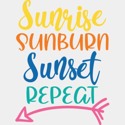 Sunrise Sunburn Sunset Repeat Thumbnail