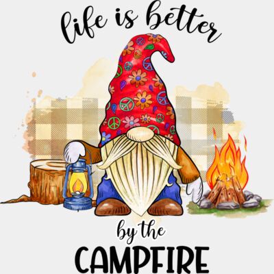 Gnome-Life is better by the campfire Thumbnail