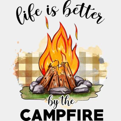 Life is better by the campfire Thumbnail
