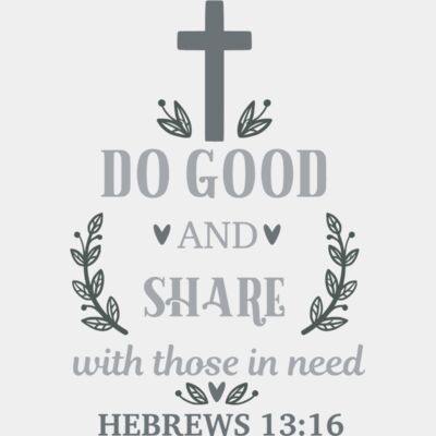 do good and share with those in need Thumbnail