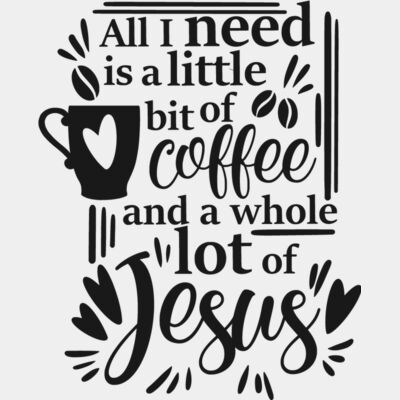 All I need is a little bit of coffee and a whole lot of Jesus Thumbnail