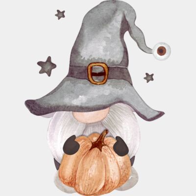 Gnome with Pumpkin Thumbnail