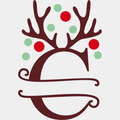 Christmas Monogram C Thumbnail
