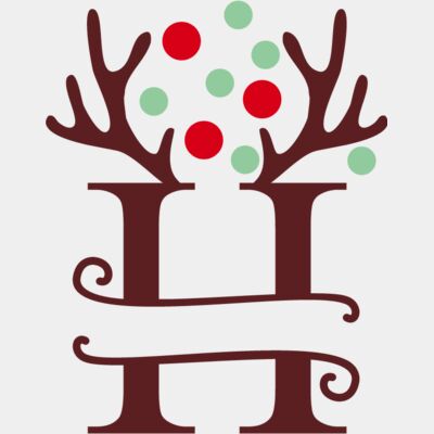 Christmas Monogram H Thumbnail