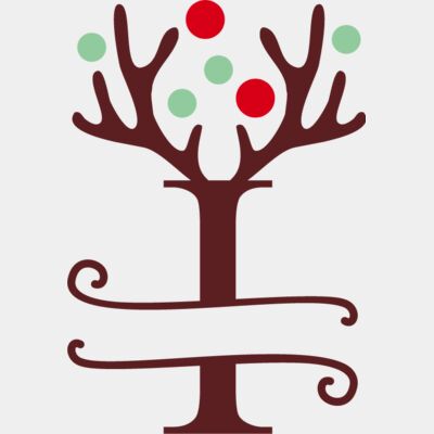 Christmas Monogram I Thumbnail